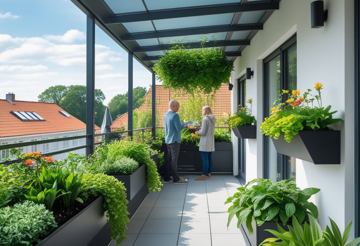 Sådan skaber du en grøn oase på din altan med vægkrukker og nyt tag i Als